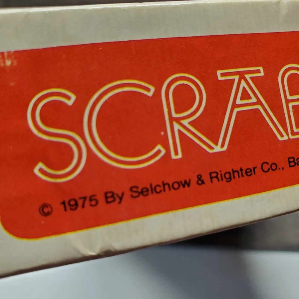 Scrabble Crossword Game for Juniors Vintage Board Game‎ S&R Games 1975 Complete